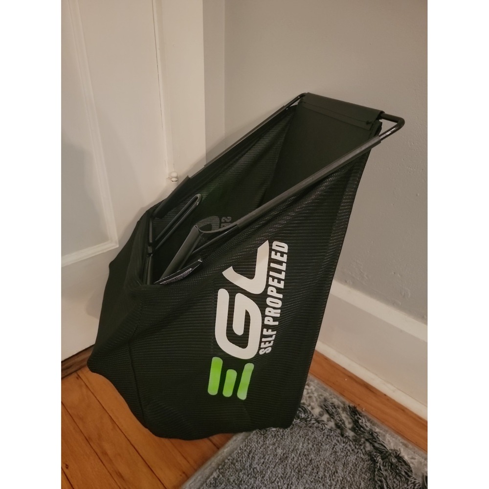 EGO Self-Propelled Lawn Mower Grass Catcher Bag with Frame. NEW Never Used